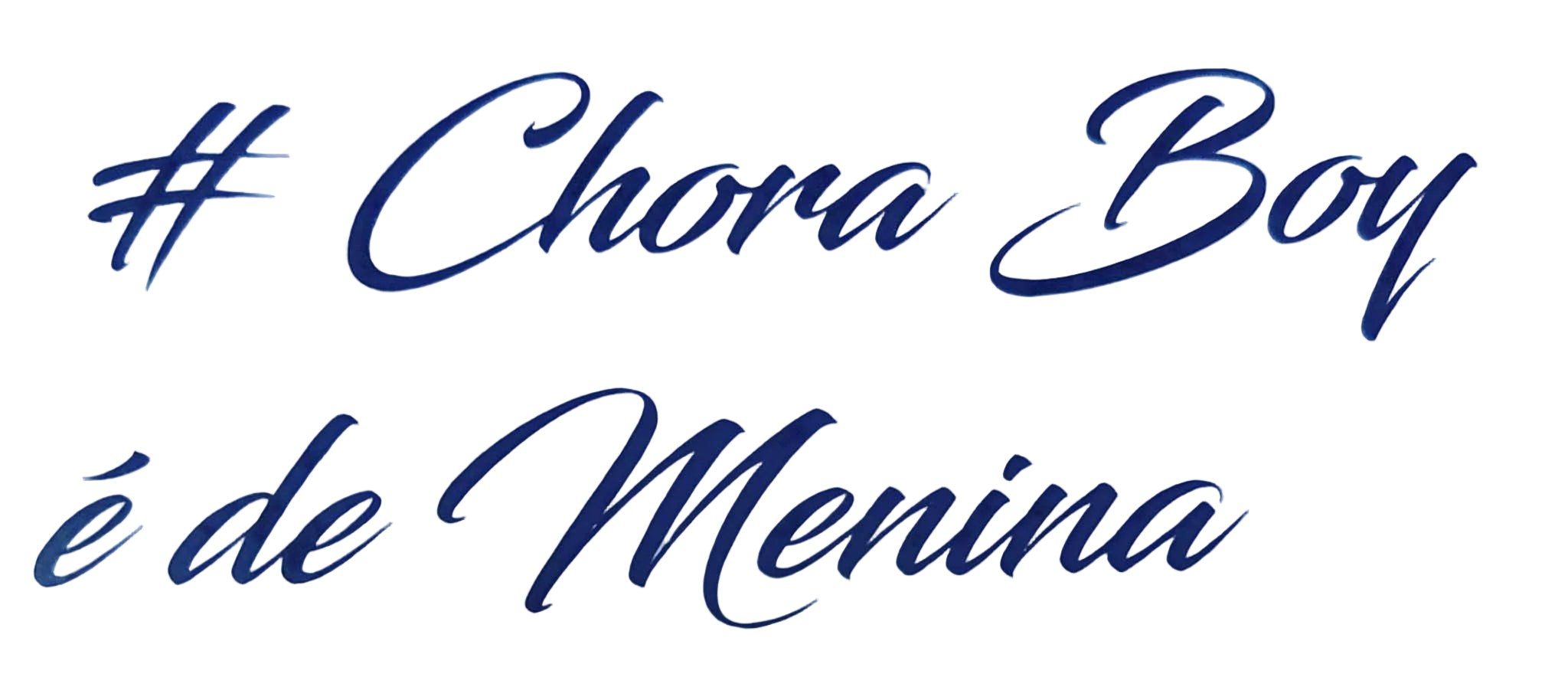 é de menina