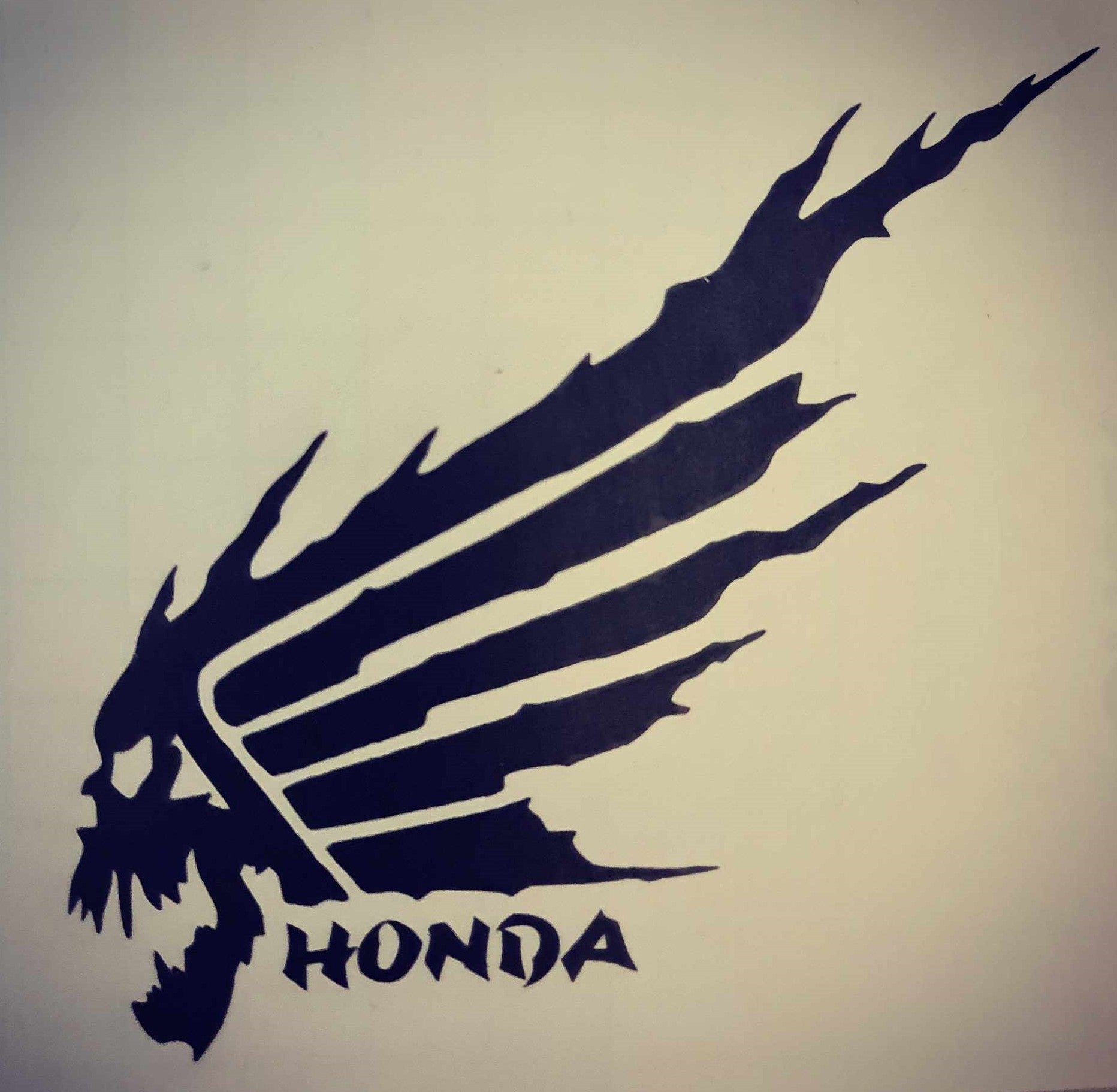 Honda Motard Vinyl Aufkleber