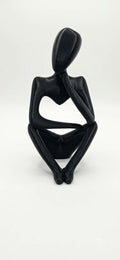 Abstrakte Denker-Figur – Moderne Deko-Skulptur