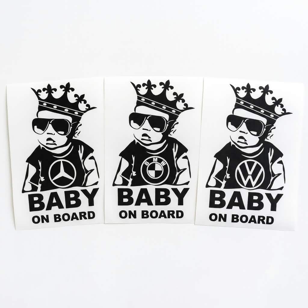 Baby on Board Aufkleber – Sicherheit mit Stil | Nitroera
